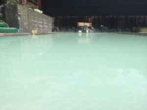 豊国館は女性にも安心の混浴露天風呂